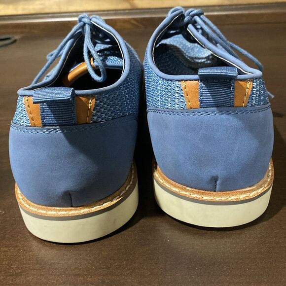 Abound Sheridan Knit Lace-Up Derby Blue Size 9 - Picture 6 of 9